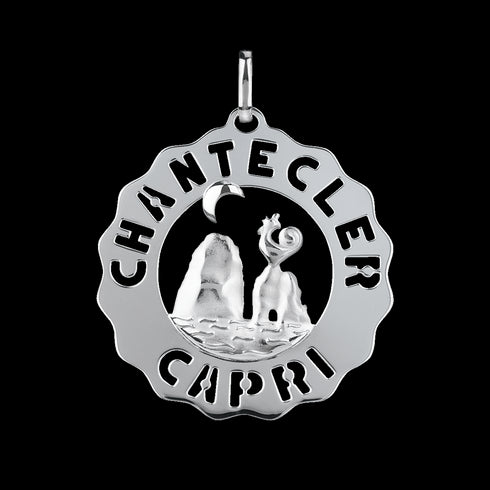ET VOILÀ PENDANT CHANTECLER LOGO SILVER C.38908